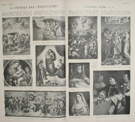 Arte italiana dal periodo paleocristiano alla fine dell'Ottocento. Voll. I, II, III