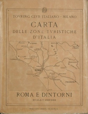 Carta delle zone turistiche d'Italia - Il cervino e il monte Rosa