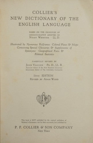 New dictionary of the english language
