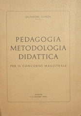 Pedagogia. Metodologia. Didattica