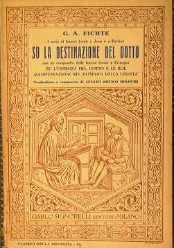 Su la destinazione del Dotto