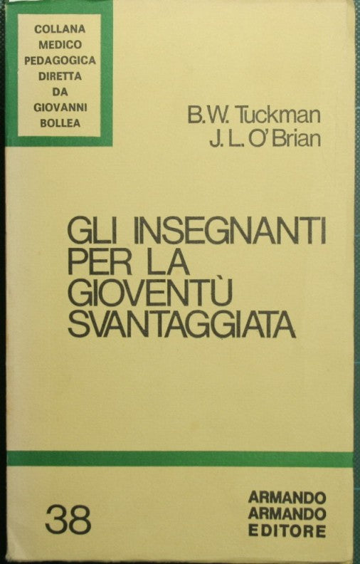 Gli insegnanti per la gioventù svantaggiata
