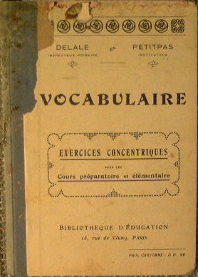 Vocabulaire