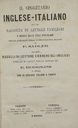 Il segretario inglese italiano