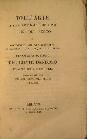 Enologia ( Parte I e II )