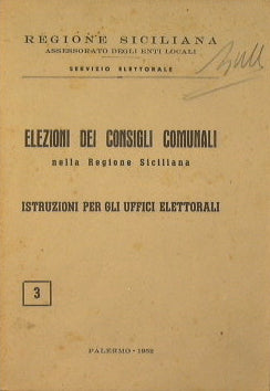 Elezioni dei consigli comunali nella Regione Siciliana