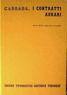 I contratti Agrari