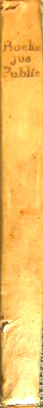 Justi Henningii Boehmeri ... Introductio in jus publicum universale ex genuinis juris naturae principiis deductum, et in usum juris publici particularis…