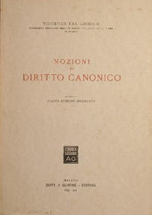 Nozioni di Diritto Canonico