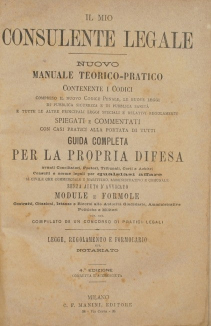 Il mio consulente legale