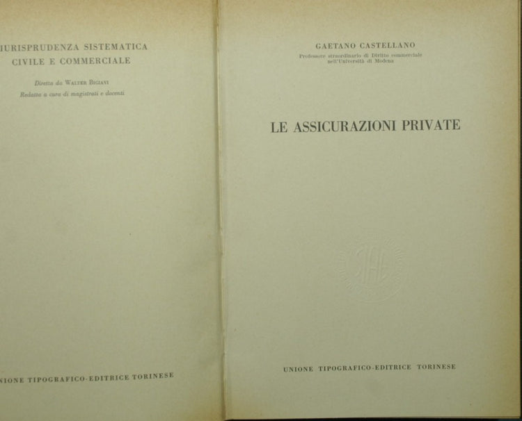 Le assicurazioni private