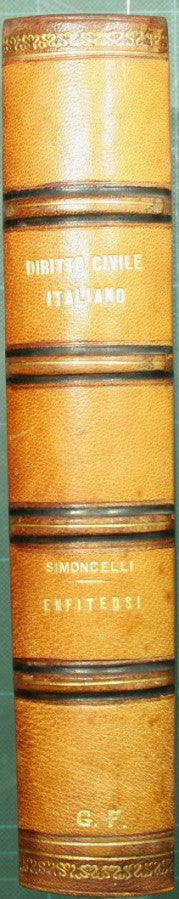 Della enfiteusi. Vol. I