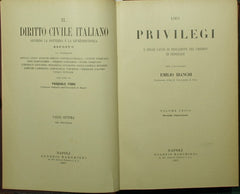 Dei privilegi e delle cause di prelazione del credito in generale