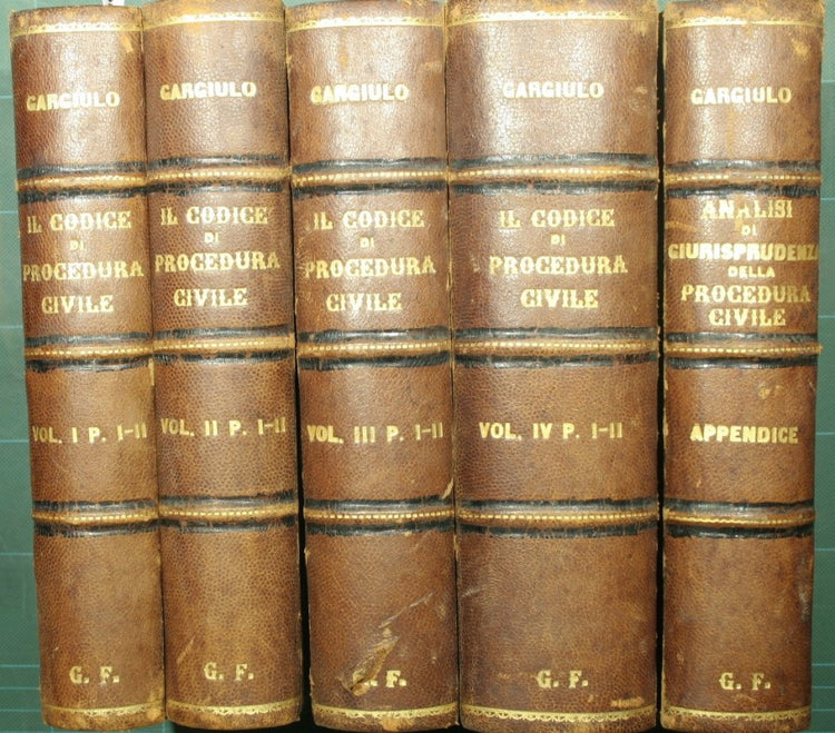 Il codice di procedura civile del Regno d'Italia