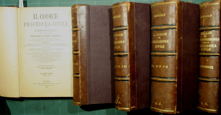 Il codice di procedura civile del Regno d'Italia
