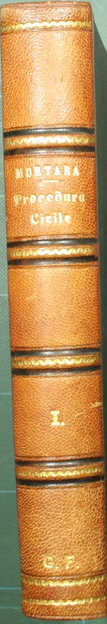 Manuale della procedura civile. Vol. I