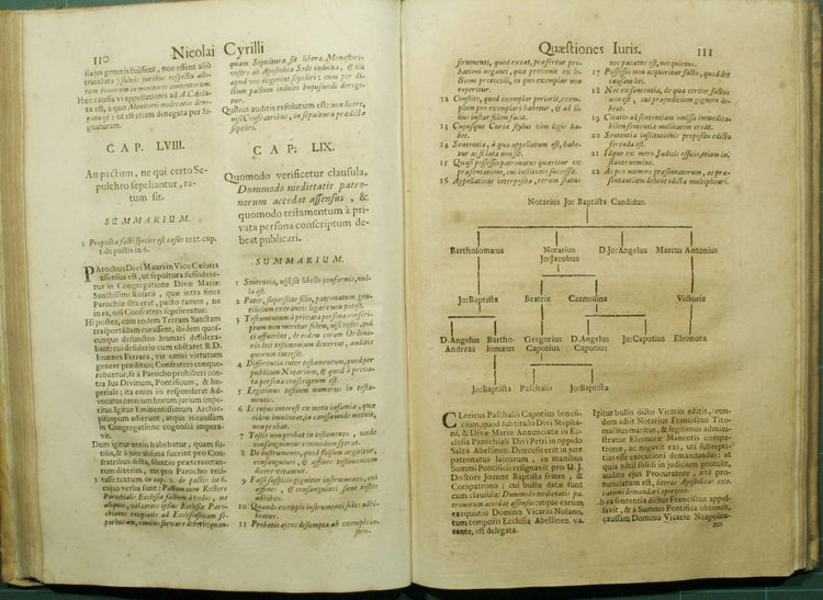 Quaestiones juris in Curia Archiepiscopali Neapolitana, Romana, & apud Laicorum Tribunalia disputatae, ac fere omnes decisae, auctore Nicolao Cyrillo