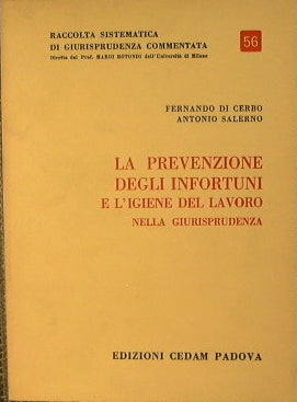 La prevenzione degli infortuni e l'igiene del lavoro nella Giurisprudenza.
