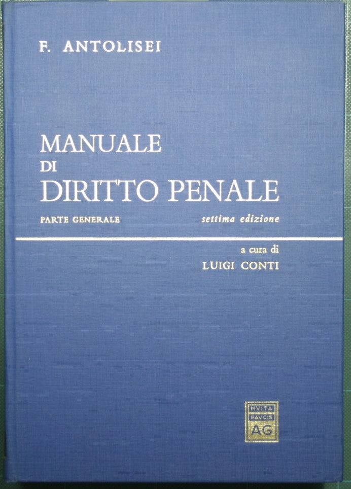 Manuale di diritto penale. Parte speciale