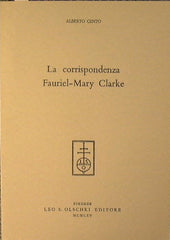 La corrispondenza Fauriel - Mary Clarke