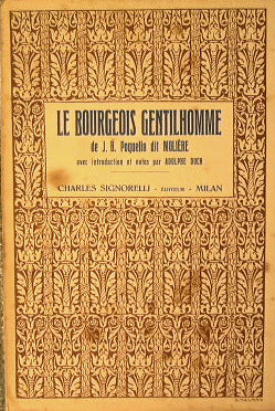 Le bourgeois gentilhomme