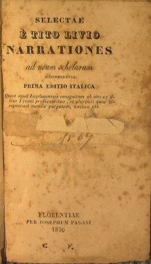 Selectae è Tito Livio narrationes
