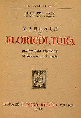Manuale di Floricoltura