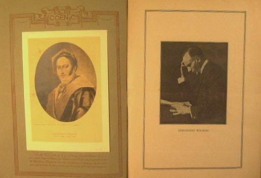 Augusteo. Municipio di Roma, Regia Accademia di S.Cecilia. Stagione 1923-24 XXIV concerto.9 marxo 1924. Concerto orchestrale diretto da Bernardino Molinari.