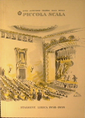 Stagione Lirica 1958 - 1959. La Pietra del Paragone