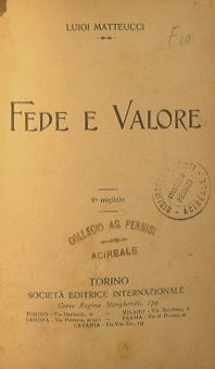 Fede e Valore