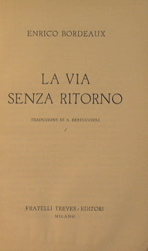 La via senza ritorno