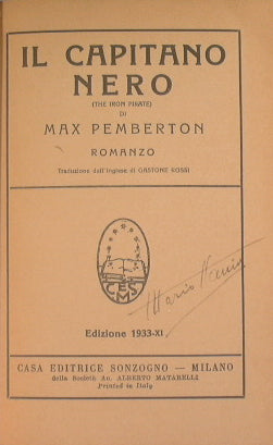 Il capitano nero