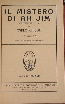 Il mistero di Ah Jim