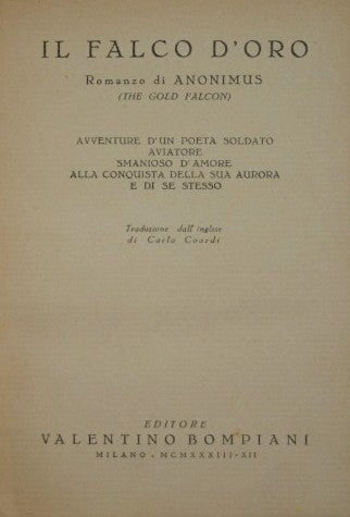 Il falco d'oro