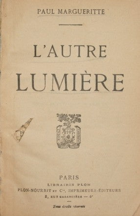 L'autre lumière