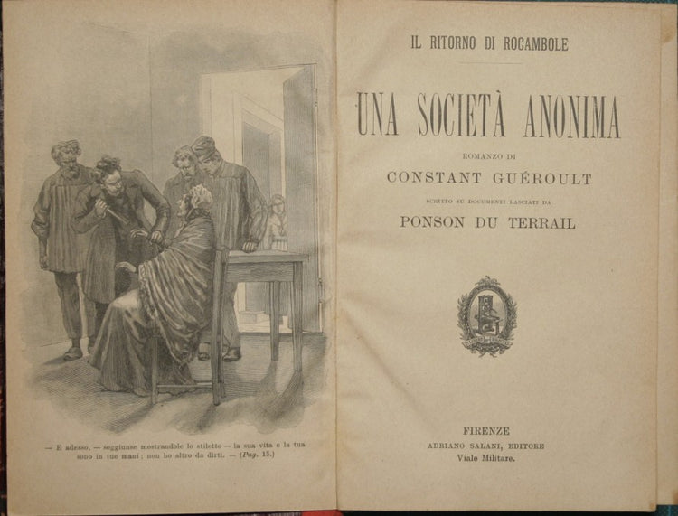 Una società anonima - I Valcresson - Le rivincite di Rocambole