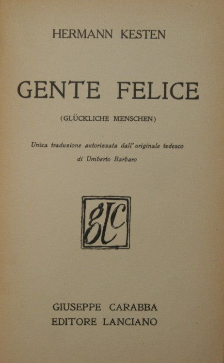 Gente felice