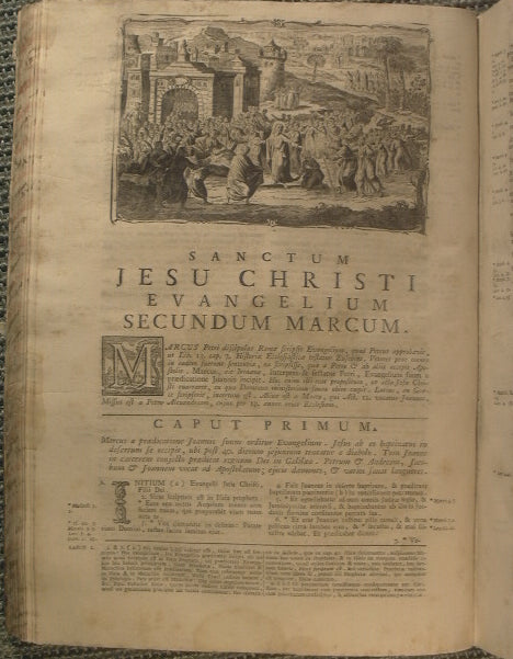 Biblia sacra vulgatæ editionis Sixti V. & Clementis VIII. Pontif. Max. Aucto ritate recognita, versiculis distincta una cum selectis annotationibus ...