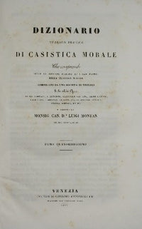 Diccionario teórico práctico de casuística moral. Volumen XIV