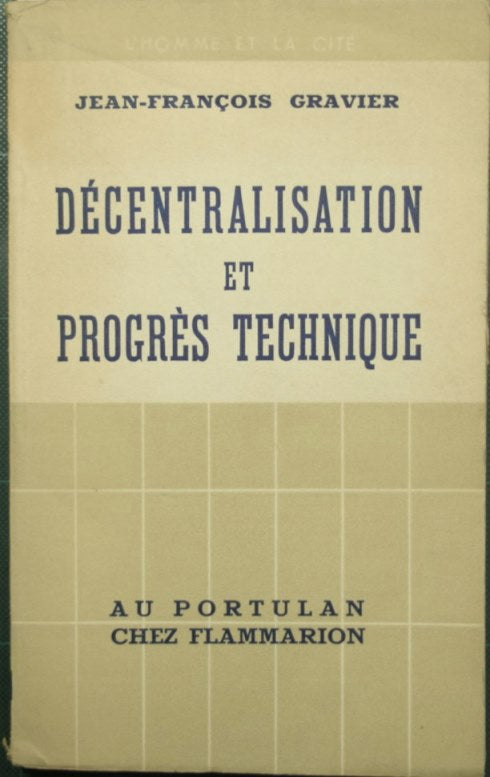 Decentralisation et progres technique