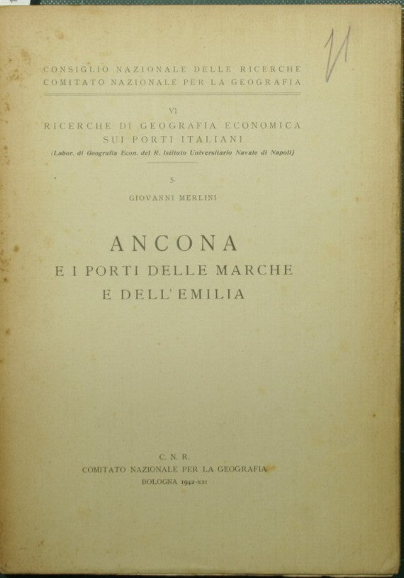 Ancona e i porti delle Marche e dell'Emilia