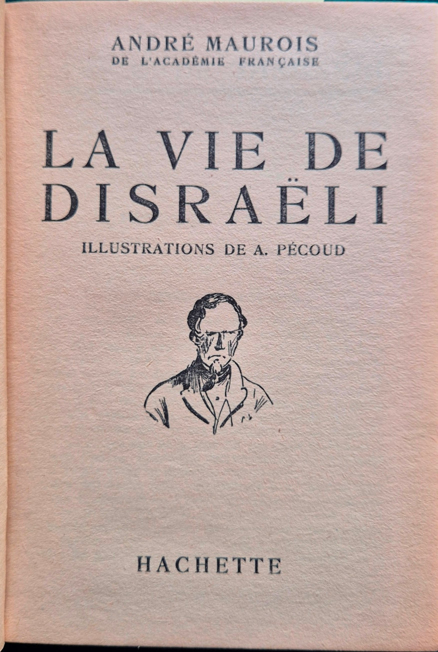 La vie de Distraeli