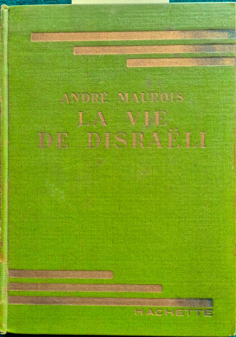 La vie de Distraeli