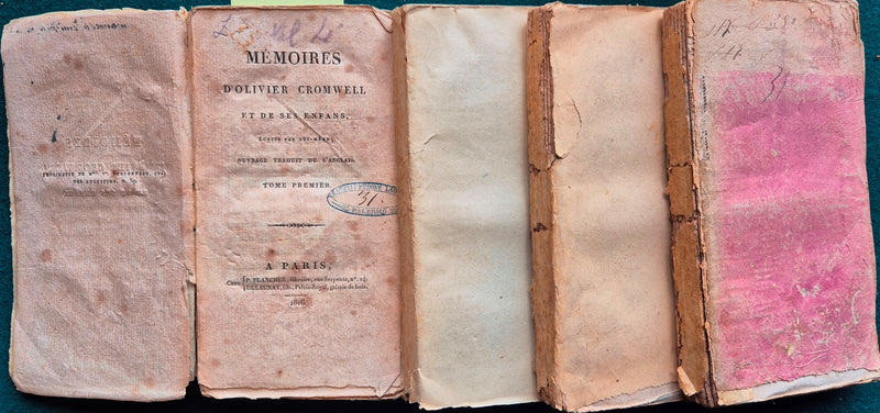 Memoires d'Olivier Cromwell et de ses enfans