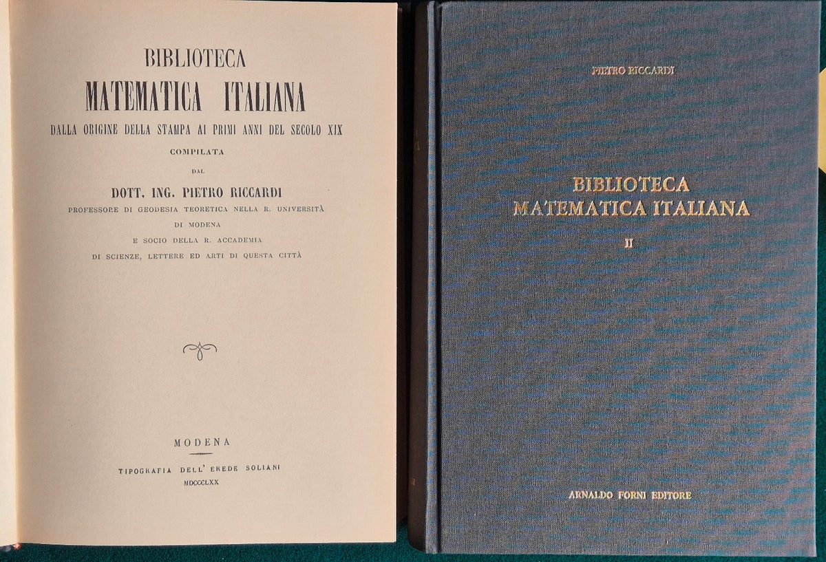 Biblioteca matematica italiana