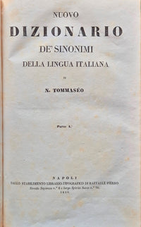 Nuovo dizionario de' sinonimi della lingua italiana
