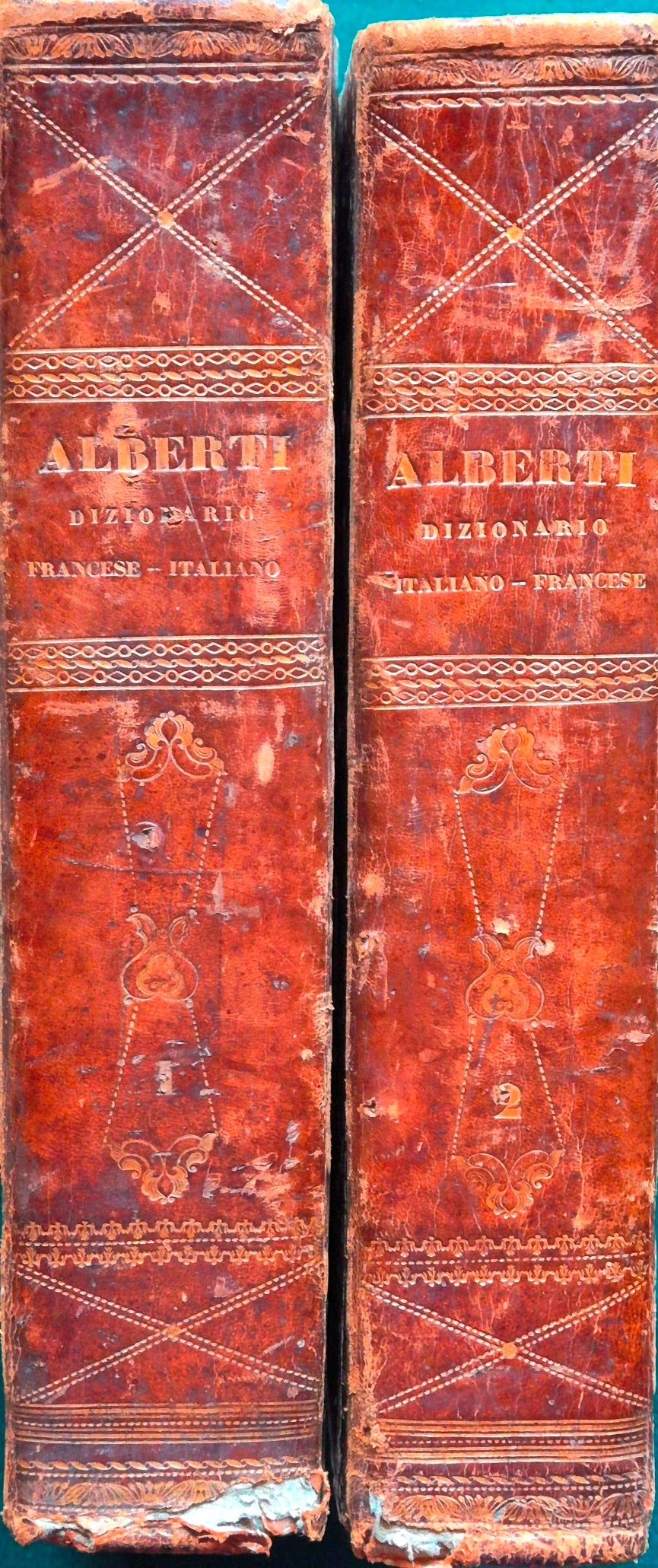 Grand dictionnaire francois-italien; Grande dizionario italiano-francese