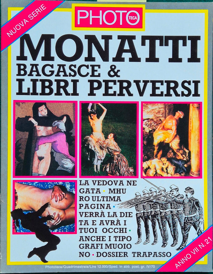 Monatti bagasce & libri perversi - Phototeca. N. 21