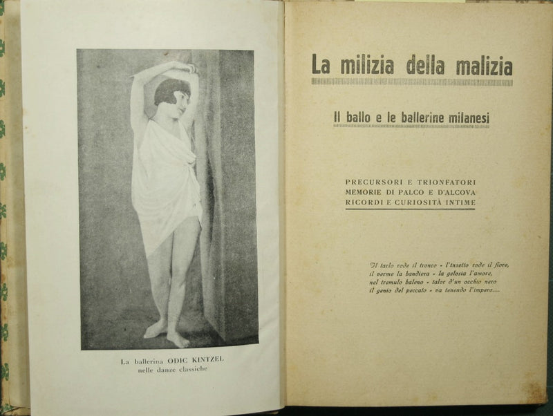 La milizia della malizia - Il ballo e le ballerine milanesi