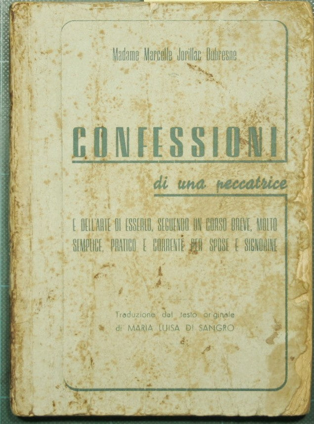 Confessioni di una peccatrice